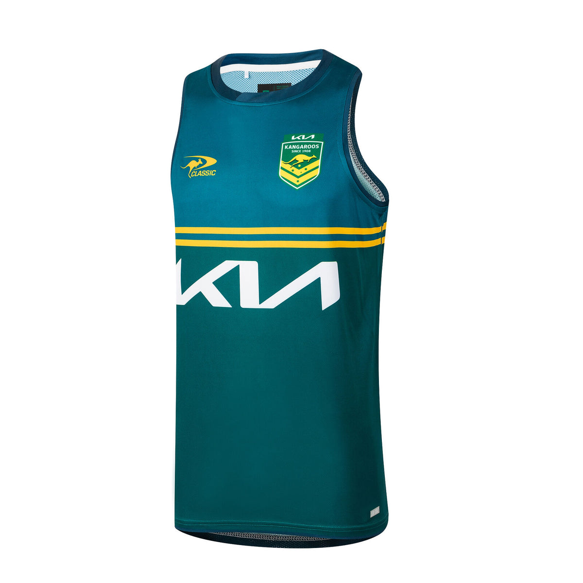 Australian Kangaroos RLWC 2026 Classic Training Singlet Sizes S-7XL!