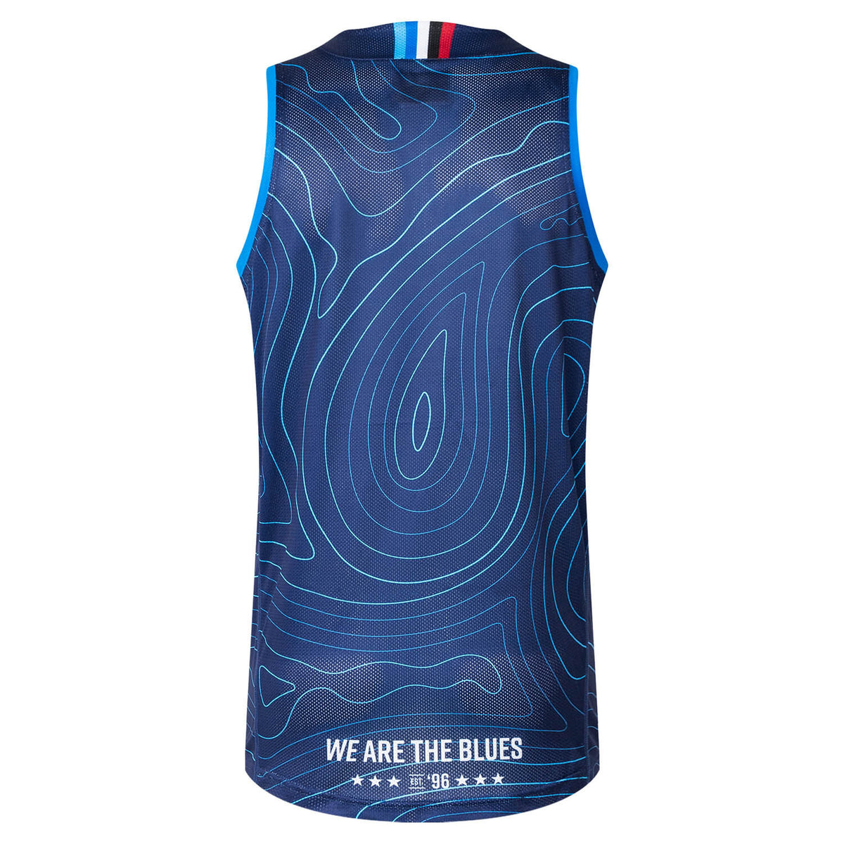 Auckland Blues 2025 Super Rugby Classic Pro Training Singlet Sizes S-3XL!
