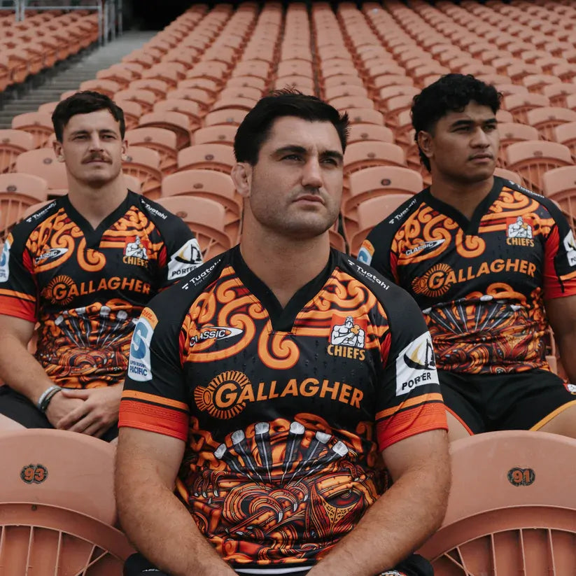 Waikato Chiefs 2025 Super Rugby Classic Alternate Jersey Sizes S-7XL!