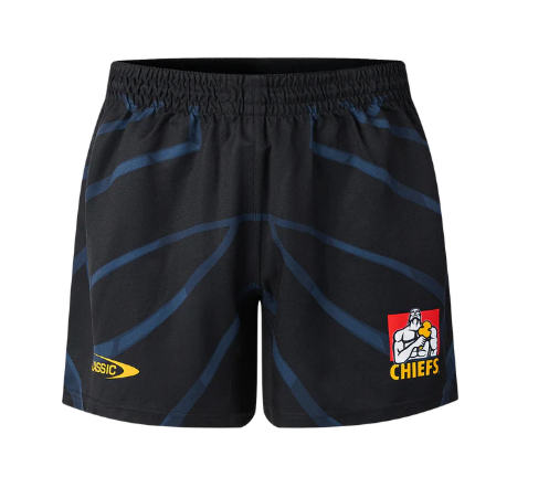 Waikato Chiefs 2025 Marvel Super Rugby Black Panther Playing Shorts Sizes S-3XL!