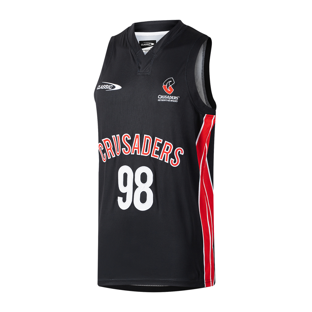 Canterbury Crusaders 2026 Super Rugby Classic Basketball Singlet Sizes S-3XL!