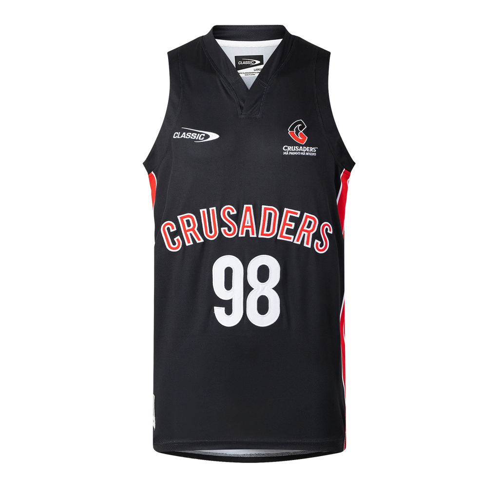 Canterbury Crusaders 2026 Super Rugby Classic Basketball Singlet Sizes S-3XL!