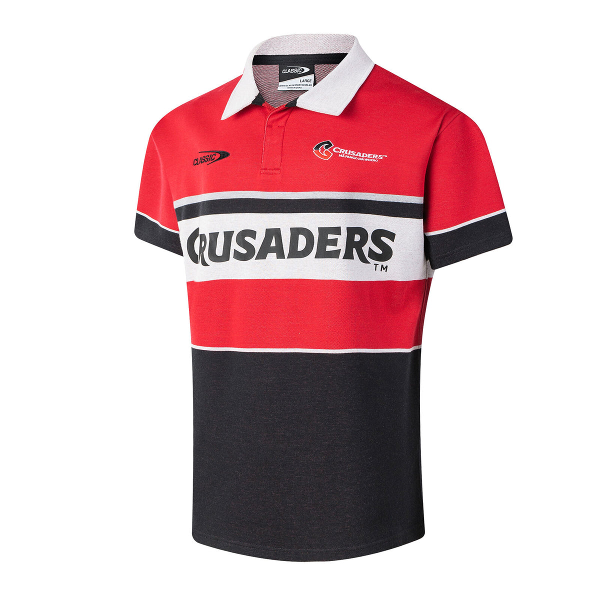 Canterbury Crusaders 2026 Super Rugby Retro Jersey Sizes S-7XL!