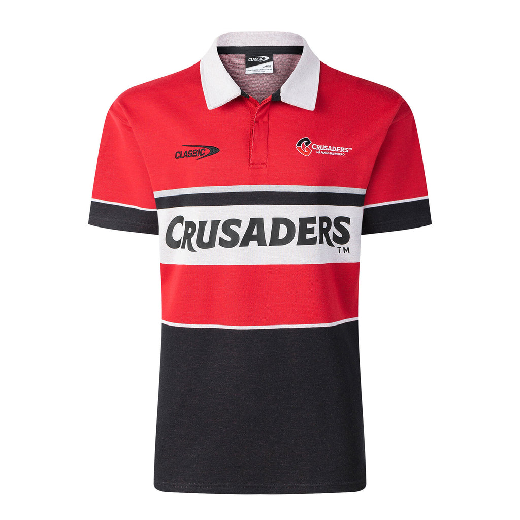 Canterbury Crusaders 2026 Super Rugby Retro Jersey Sizes S-7XL!