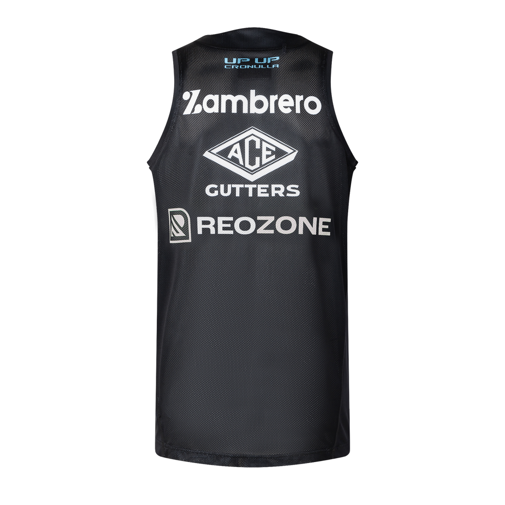 Cronulla Sharks 2026 NRL Classic Players Training Singlet Sizes S-7XL!