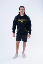 The Dolphins NRL 2025 Classic Pullover Hoodie Adults Sizes S-7XL!