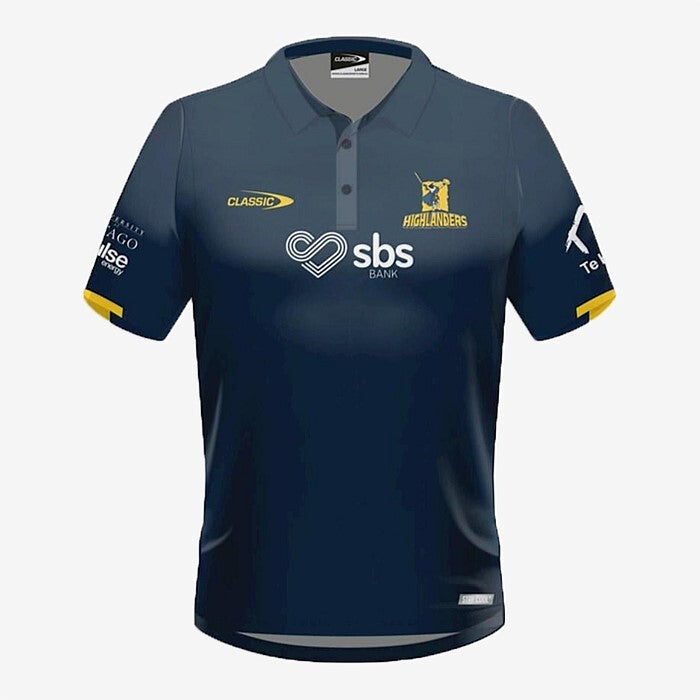 Otago Highlanders Super Rugby Classic Team Polo Sizes S-7XL! T4