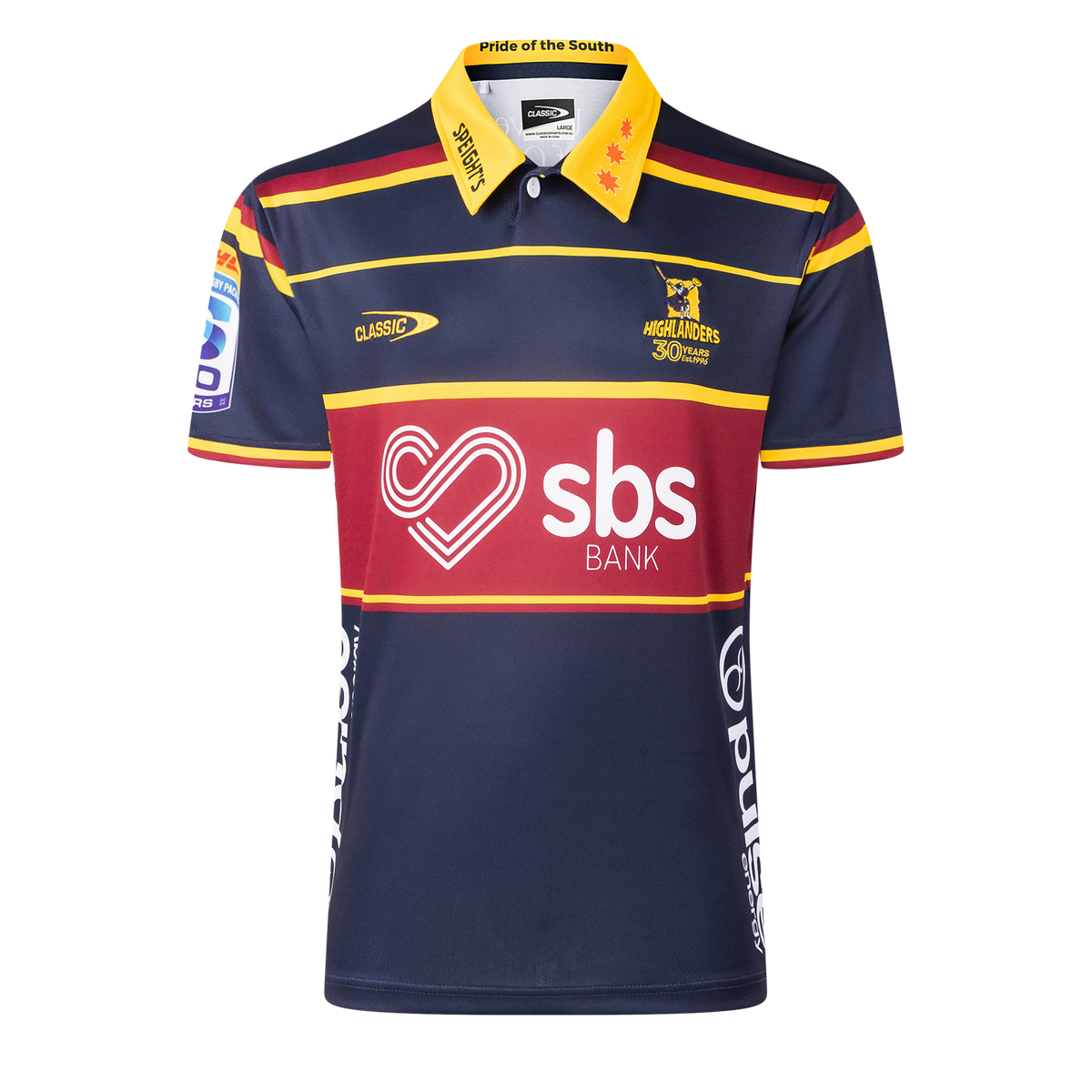 Otago Highlanders 2026 Super Rugby Classic Home Jersey Sizes S-7XL!