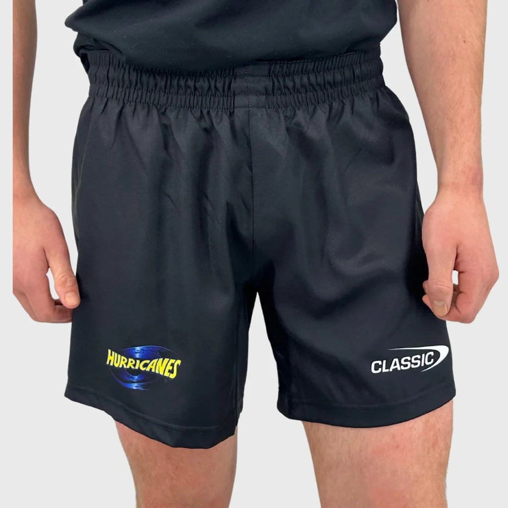 Wellington Hurricanes Super Rugby Classic Gym Shorts Sizes S-7XL! T4