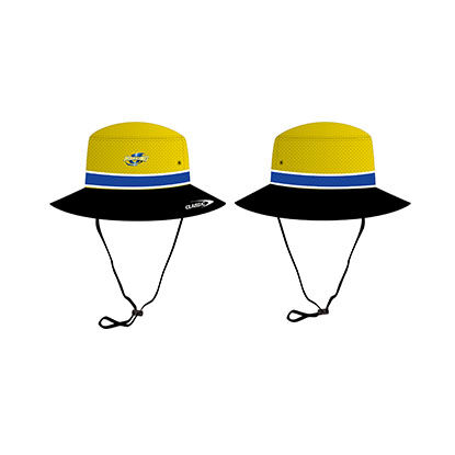 Wellington Hurricanes 2025 Super Rugby Classic Summer Bucket Hat Yellow!