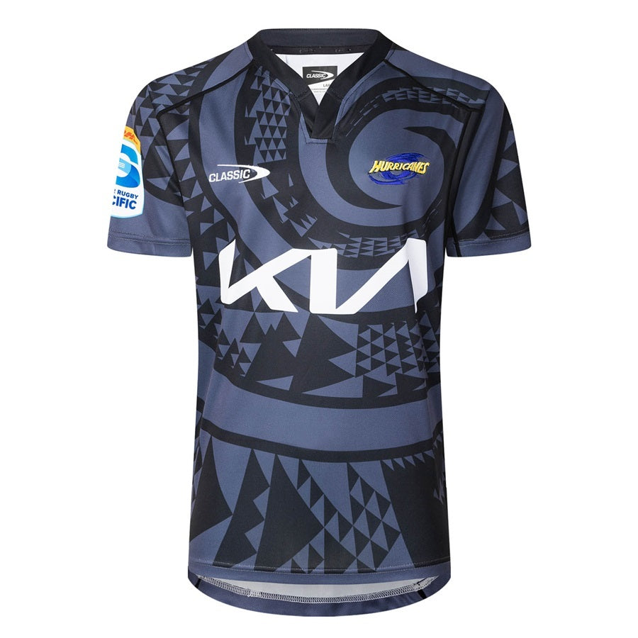 Wellington Hurricanes 2025 Super Rugby Classic Away Jersey Sizes S-7XL!