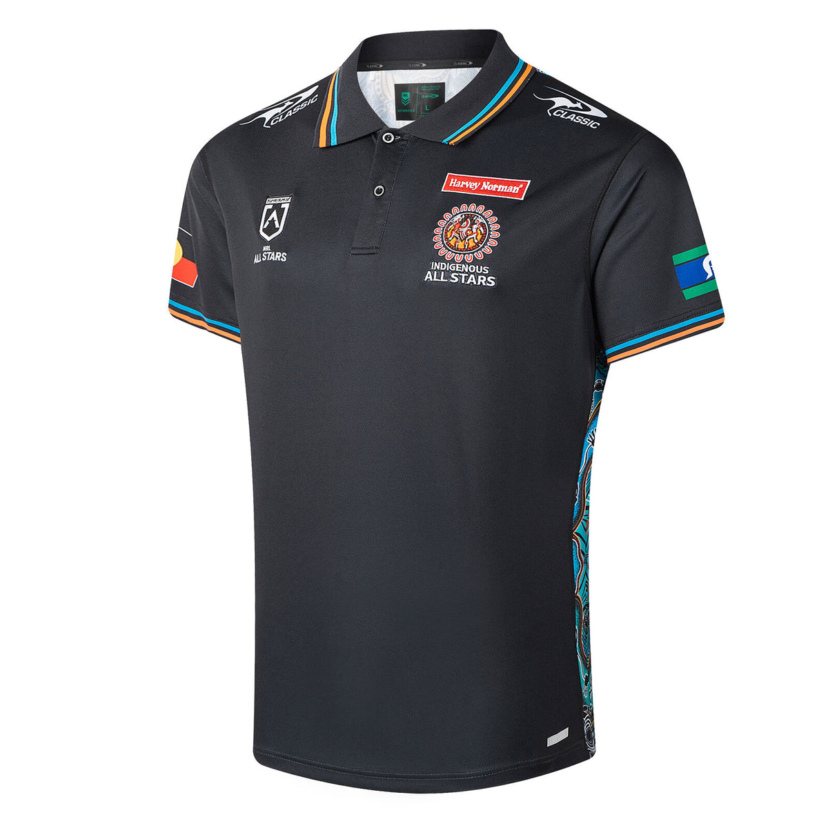 IAS Indigenous All Stars 2026 Players Team Polo Shirt Sizes S-7XL!