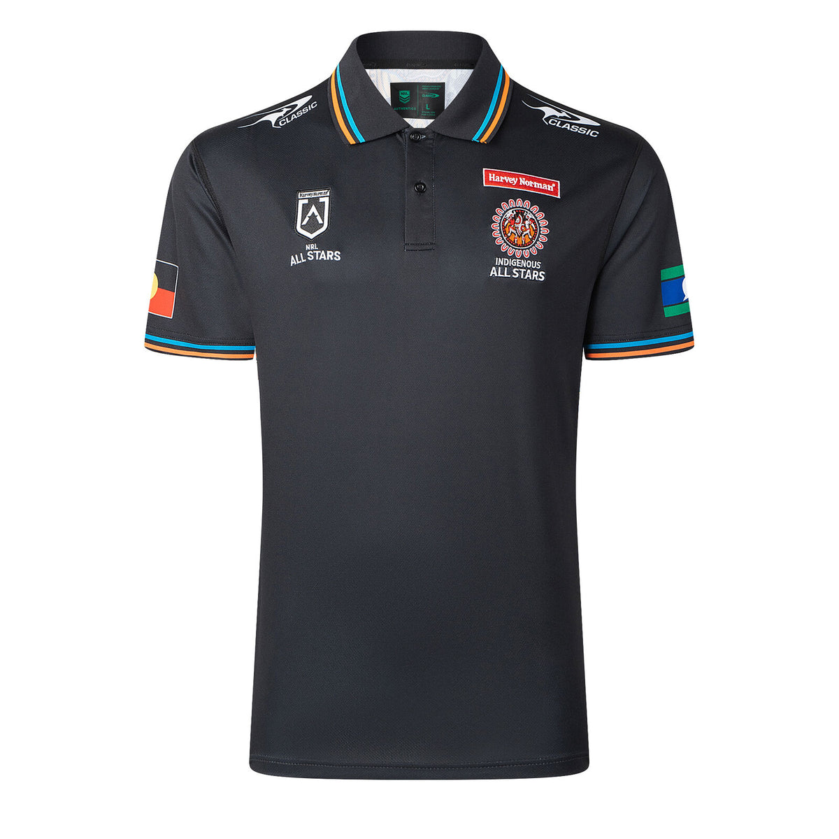 IAS Indigenous All Stars 2026 Players Team Polo Shirt Sizes S-7XL!