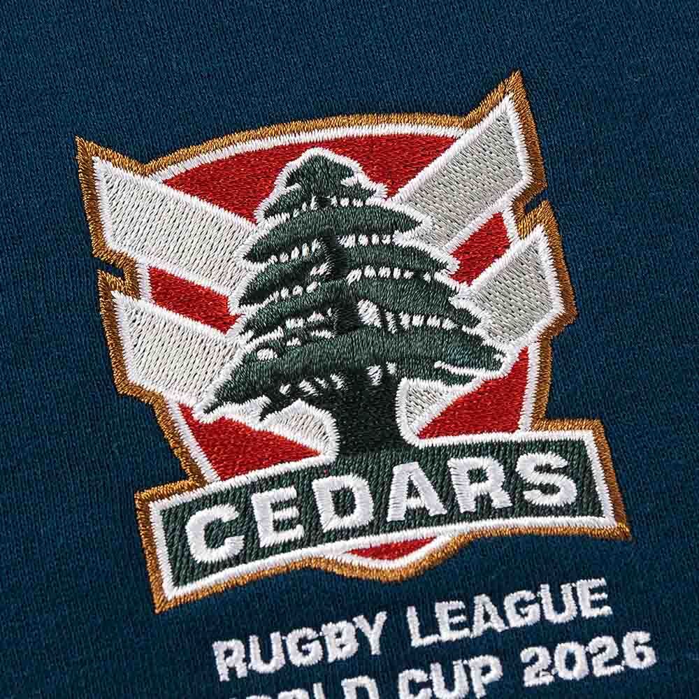 Lebanon Cedars Rugby League 2026 RLWC Players Hoodie Adult Sizes XS-3XL!