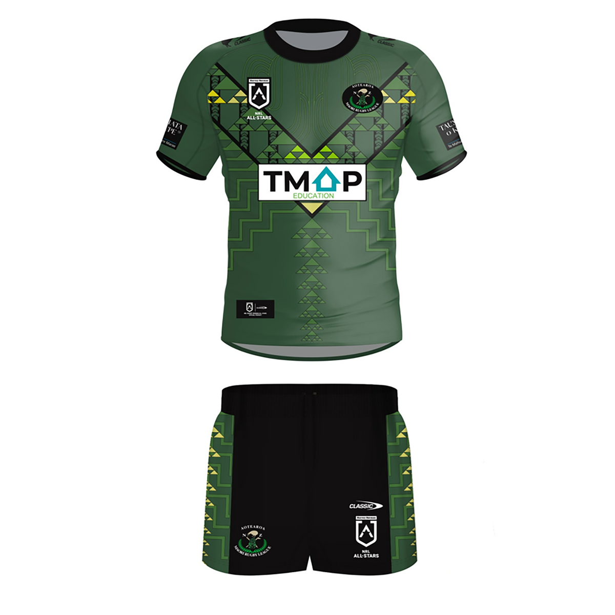 New Zealand Maori All Stars 2024 Infants Toddlers Jersey Set Sizes 0-4!