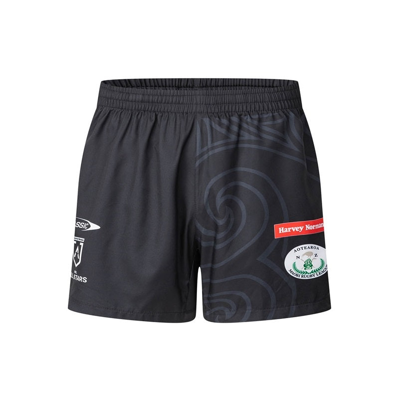 New Zealand Maori NRL All Stars 2025 Performance Gym Shorts Size S-7XL!