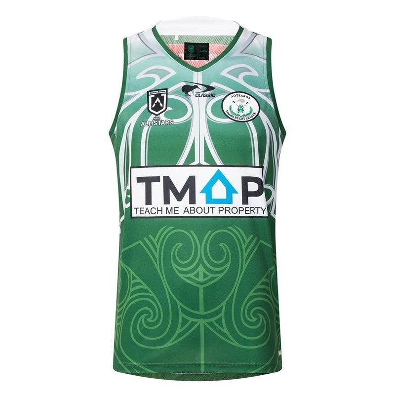 New Zealand Maori NRL All Stars 2025 Training Singlet Size S-7XL!