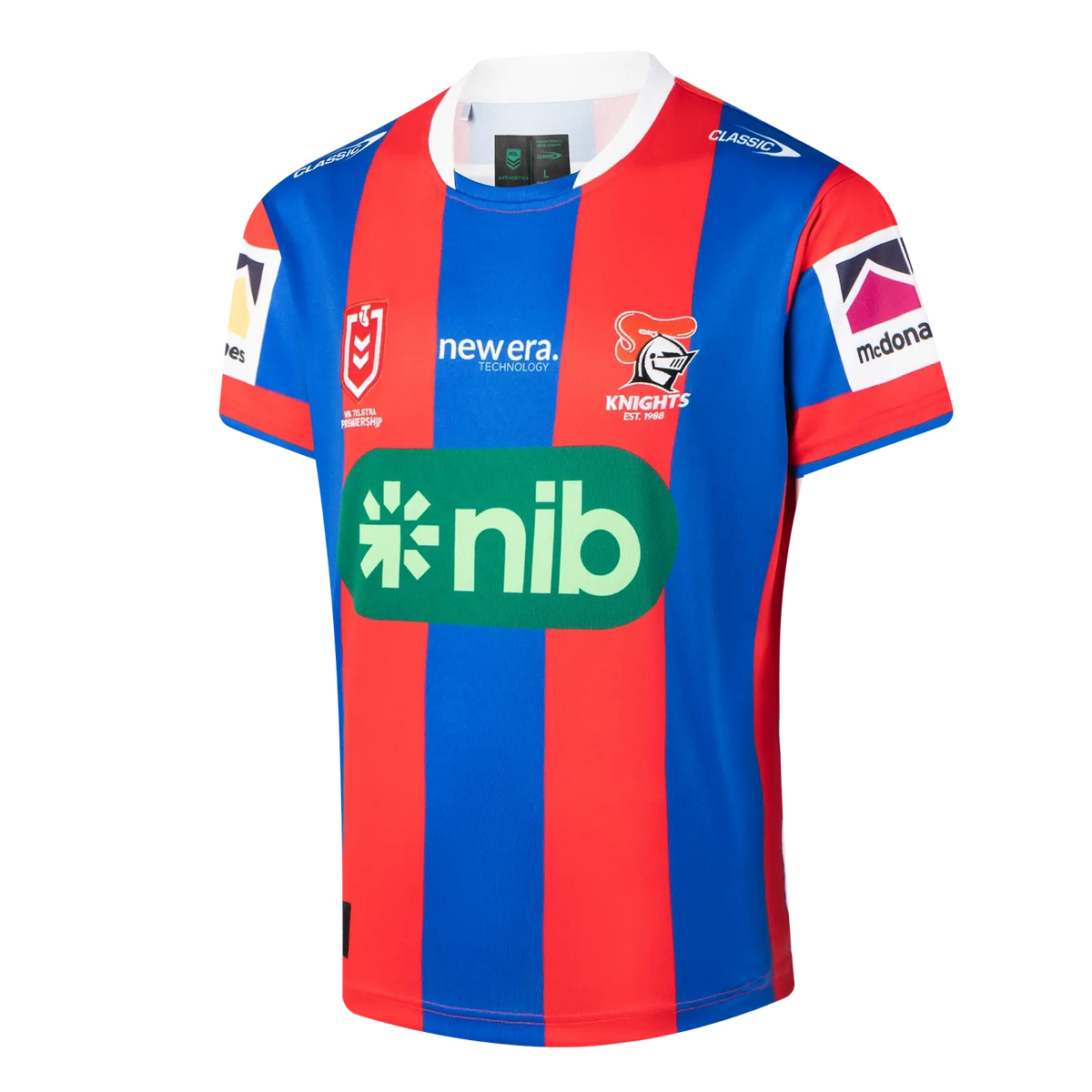 Newcastle Knights NRL 2026 Classic Home Jersey Sizes S-7XL!
