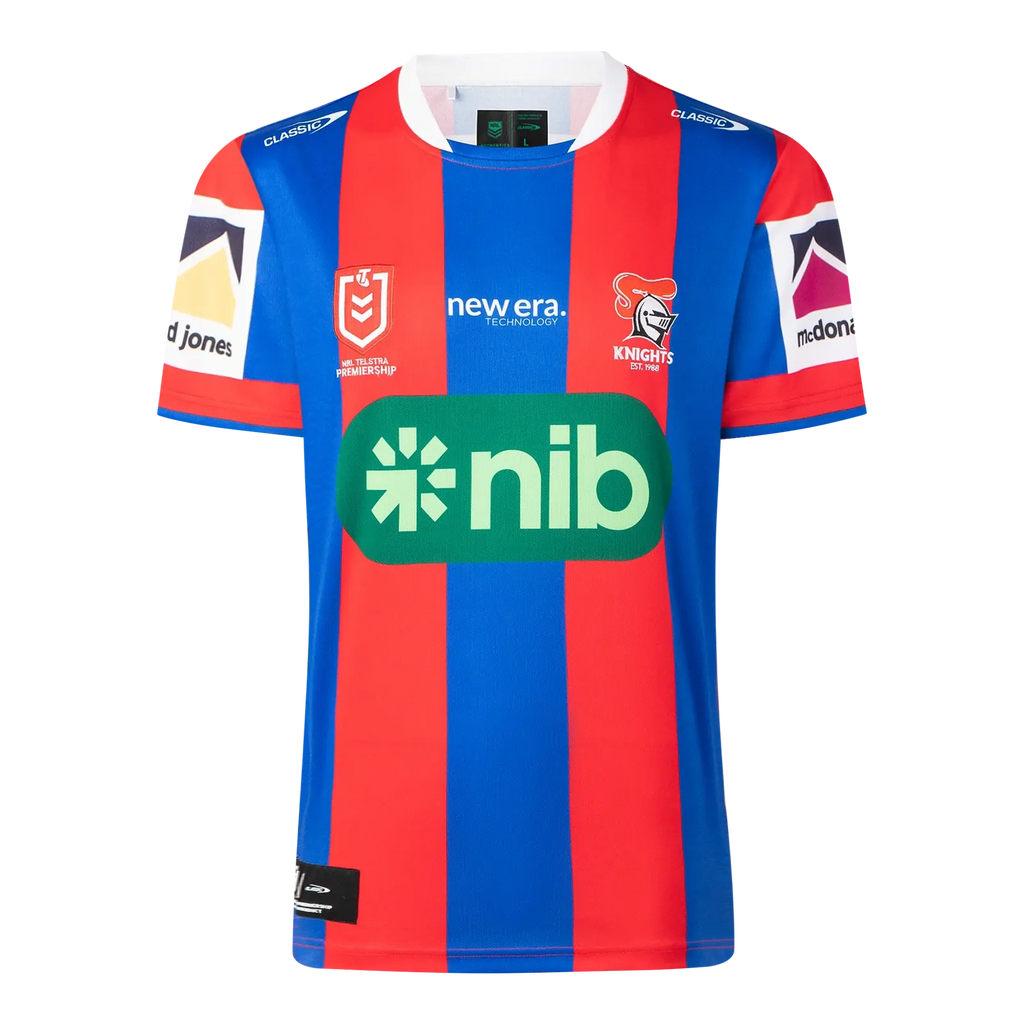 Newcastle Knights NRL 2026 Classic Home Jersey Sizes S-7XL!