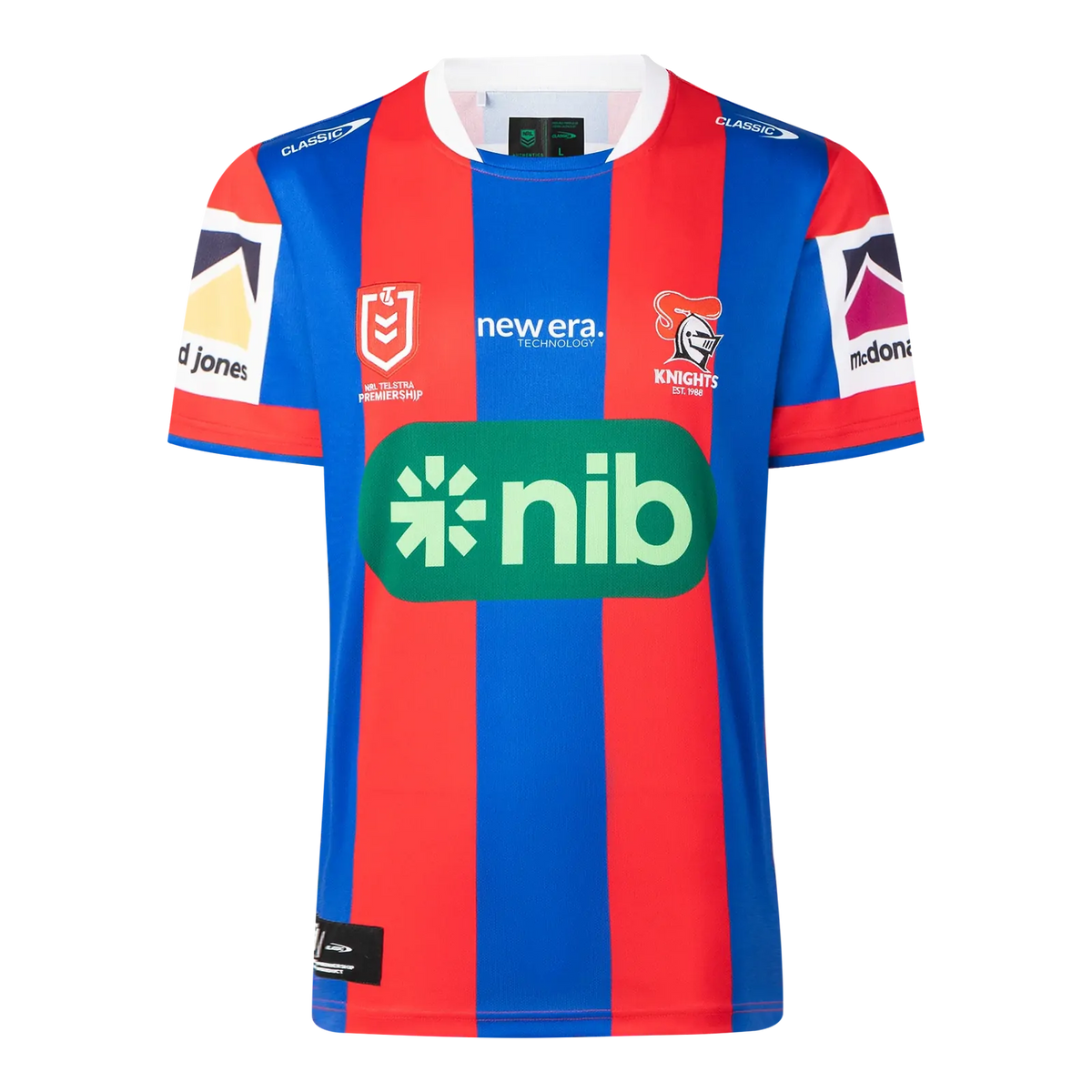 Newcastle Knights NRL 2026 Classic Home Jersey Sizes S-7XL!