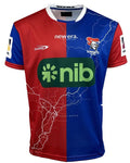 Newcastle Knights NRL 2025 Classic Captains Run Jersey Sizes S-7XL!