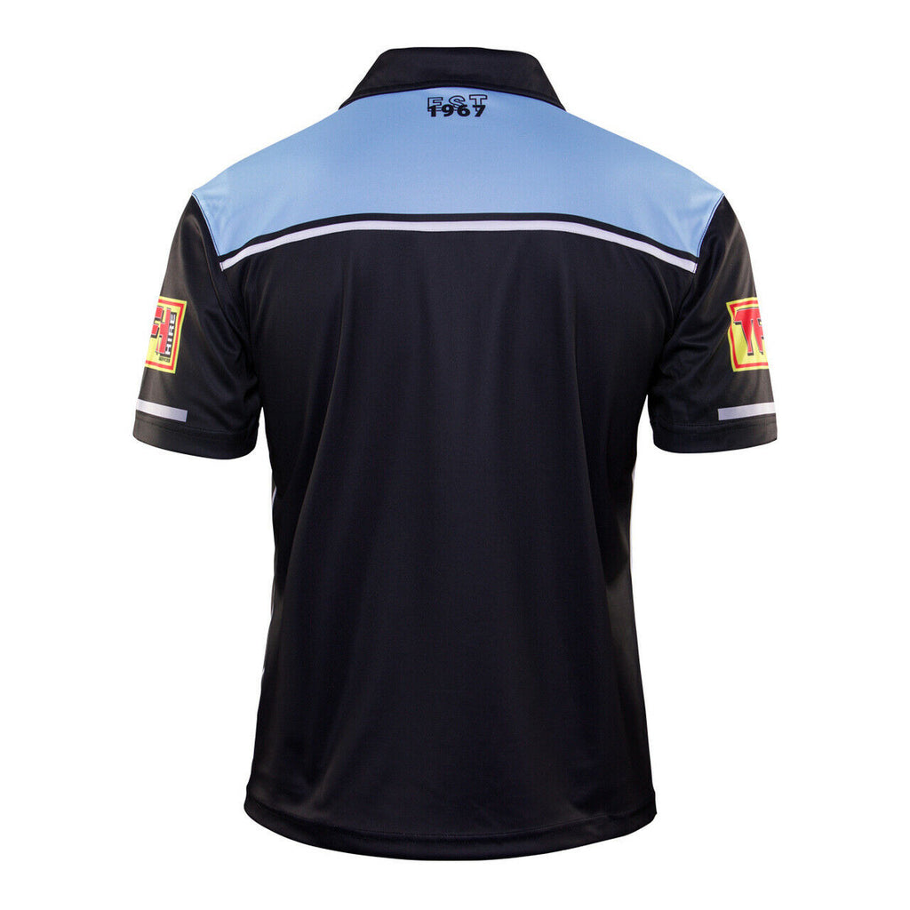 Cronulla Sharks NRL 2020 Players Dynasty Black Media Polo Shirt Size S-5XL!