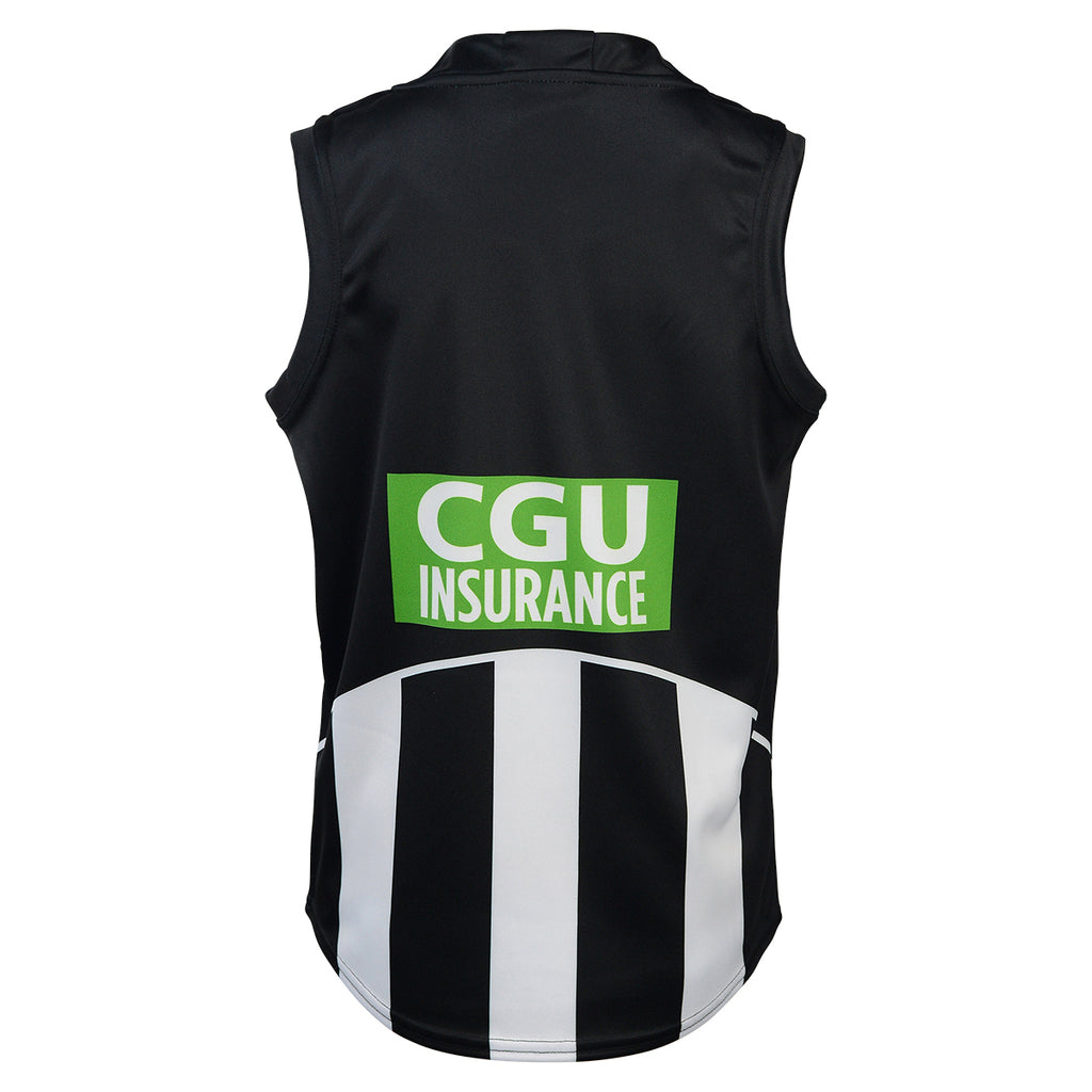 Collingwood Magpies AFL ISC Home ISC Guernsey Kids Sizes 6-14! T0