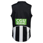 Collingwood Magpies AFL ISC Home ISC Guernsey Kids Sizes 6-14! T0