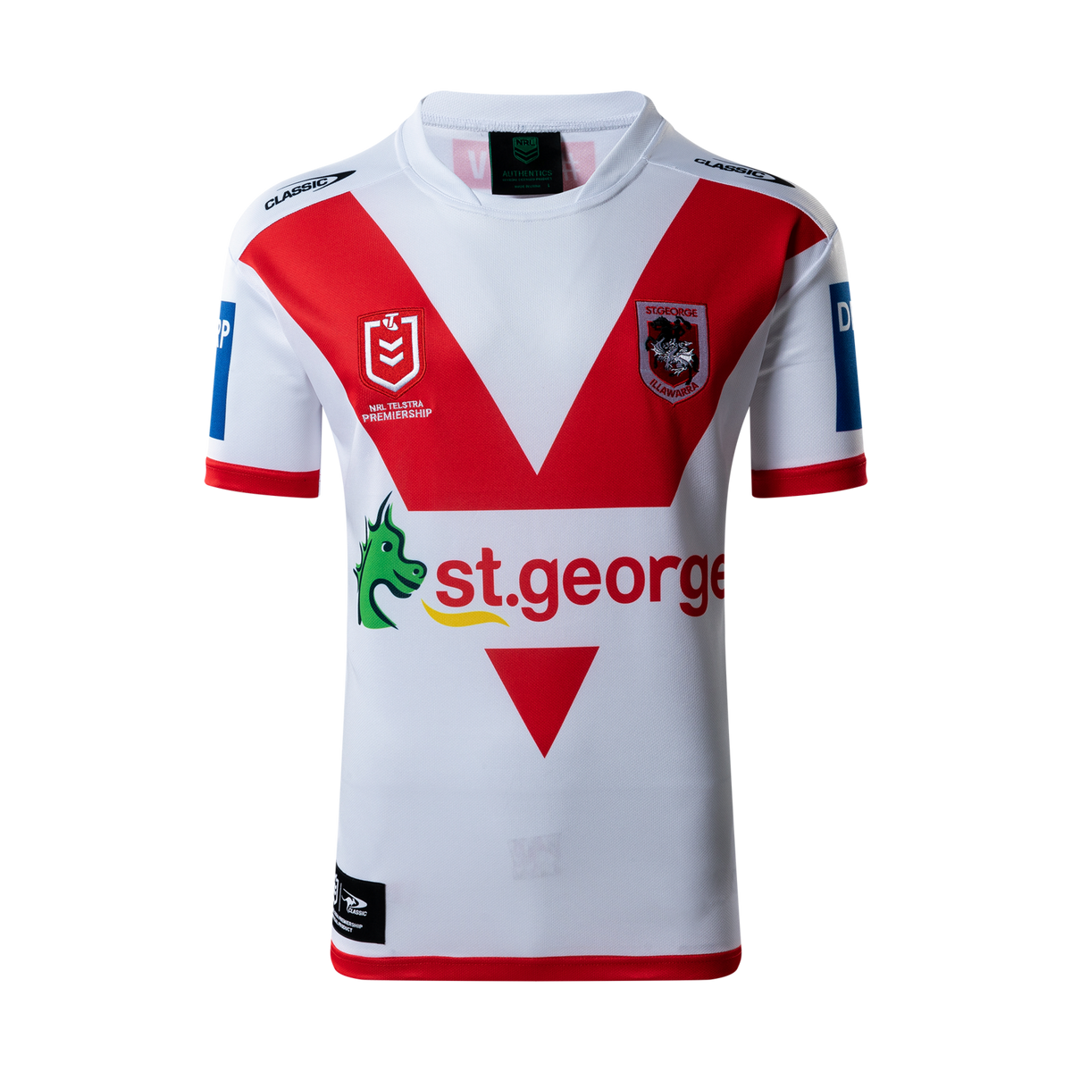 St George ILL Dragons NRL Classic Sportswear Home Jersey Adults Sizes S-7XL! T1
