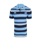 New South Wales Blues CCC Origin Interstellar Yarn Dye Polo Shirt Size Large! T8