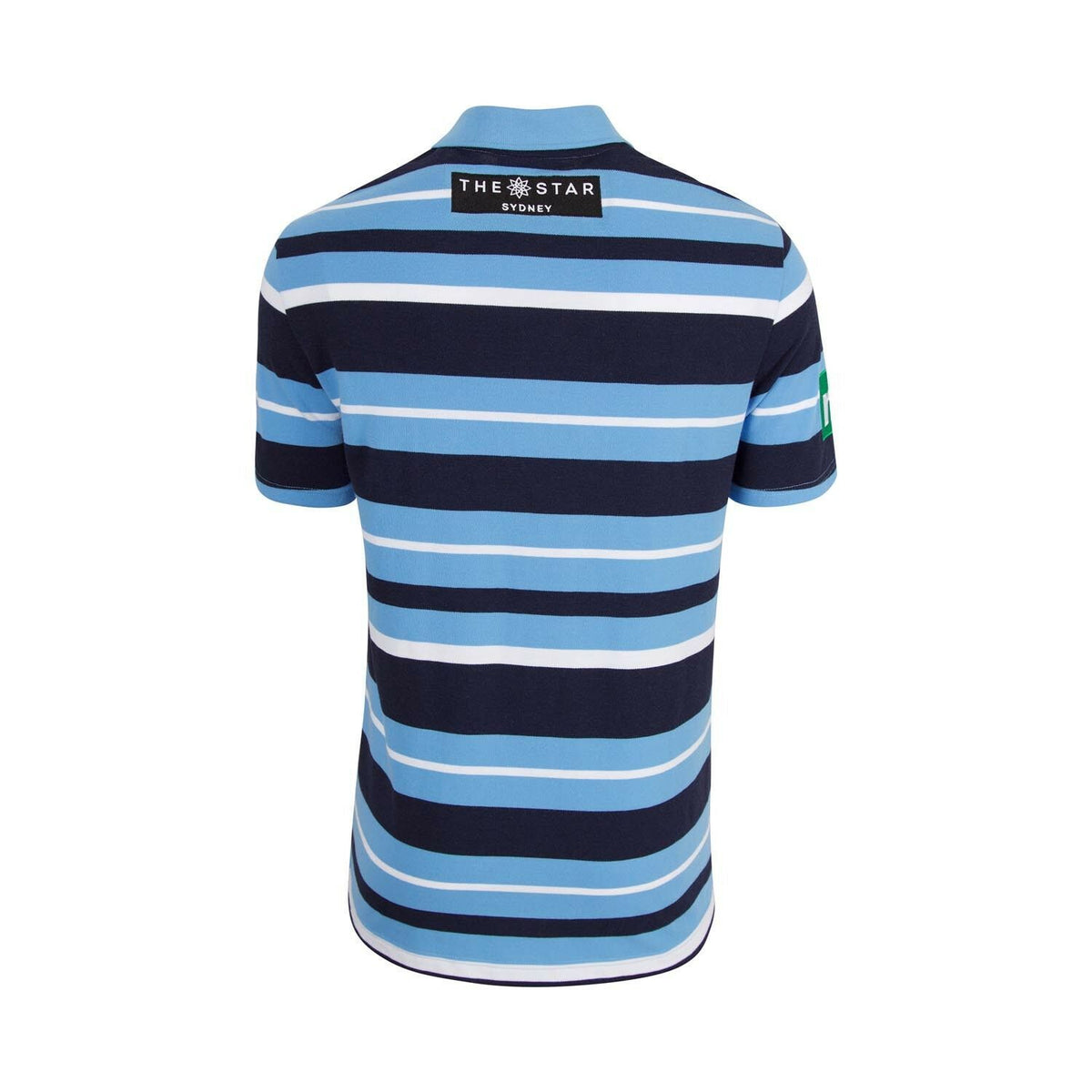 New South Wales Blues CCC Origin Interstellar Yarn Dye Polo Shirt Size Large! T8