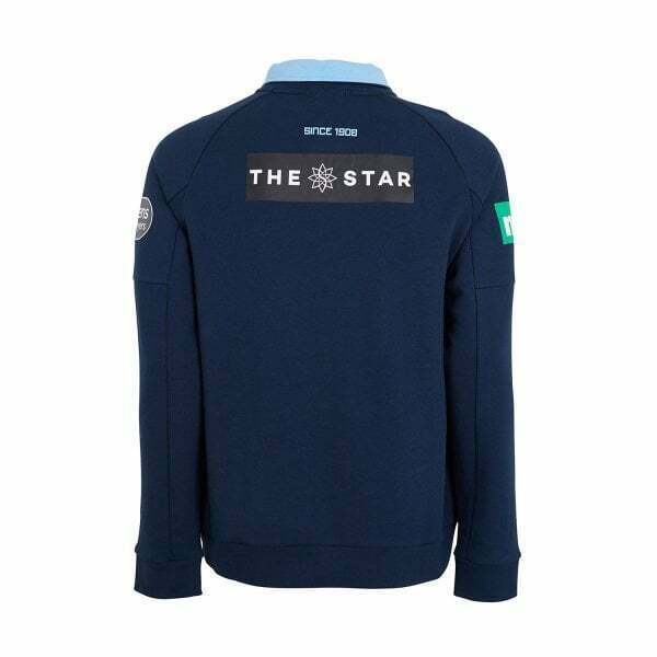 New South Wales Blues 2019 CCC Hybrid Zip Thru Fleece Jacket Sizes S-4XL!