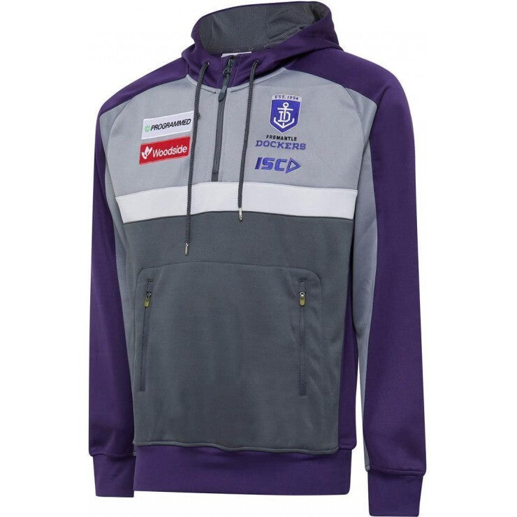 Fremantle Dockers AFL 2020 ISC Players Squad Hoody Size S-5XL!