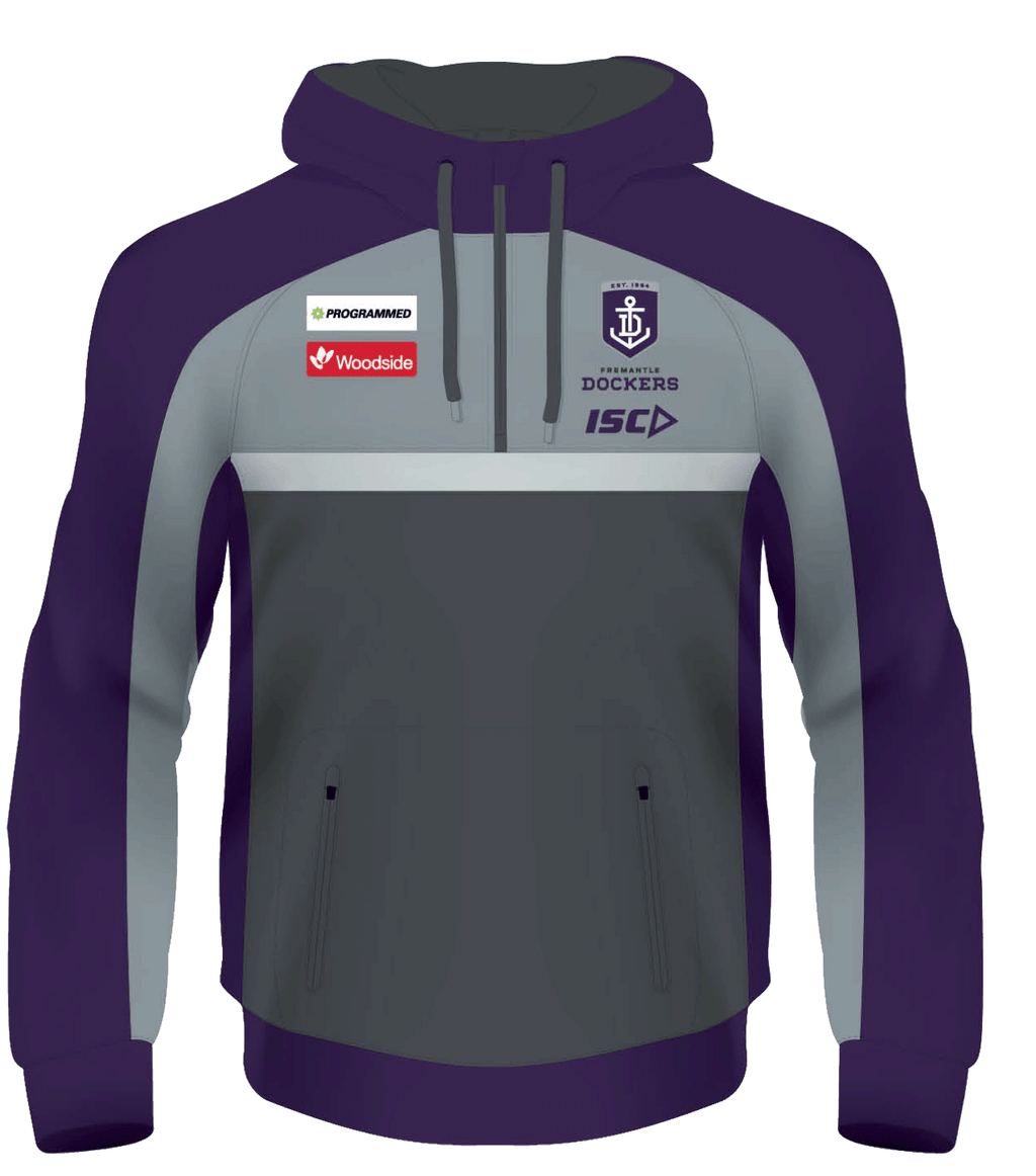Fremantle Dockers AFL 2020 ISC Players Squad Hoody Size S-5XL!