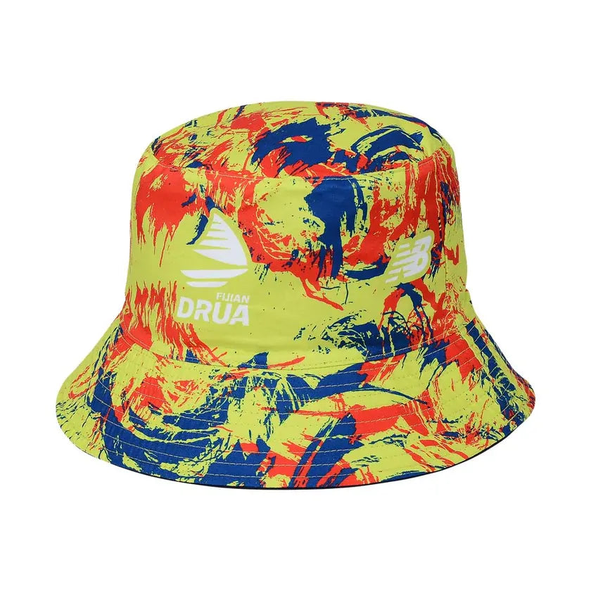 Fiji Drua Rugby 2025 New Balance Reversible Bucket Hat/Cap!