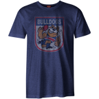 Footscray Bulldogs AFL Distressed 90's Retro Logo T Shirt Sizes S-3XL!