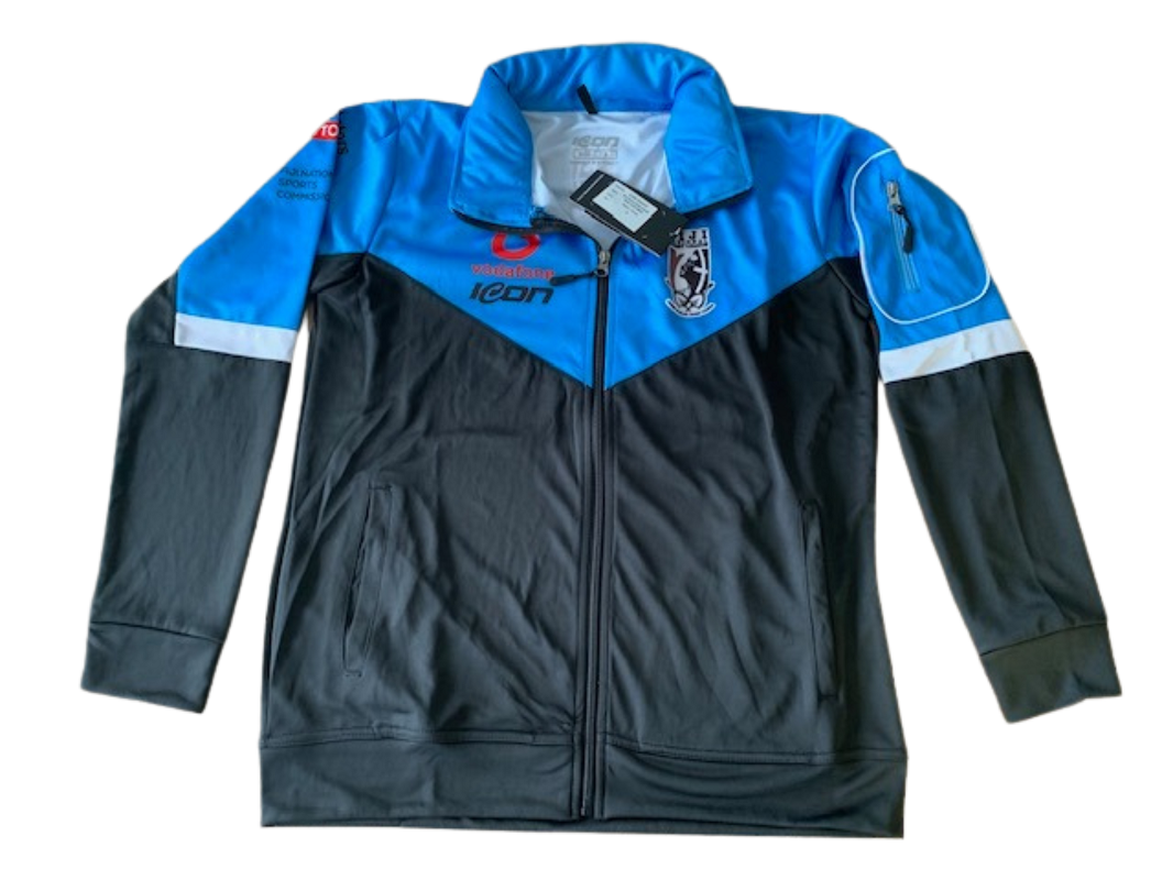 Fiji Rugby League Icon Sports Travel Jacket Hoody Hoodie Sizes S-5XL!