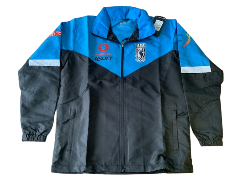 Fiji Rugby League Icon Sports Wet Weather Jacket Hoody Hoodie Sizes S-5XL!