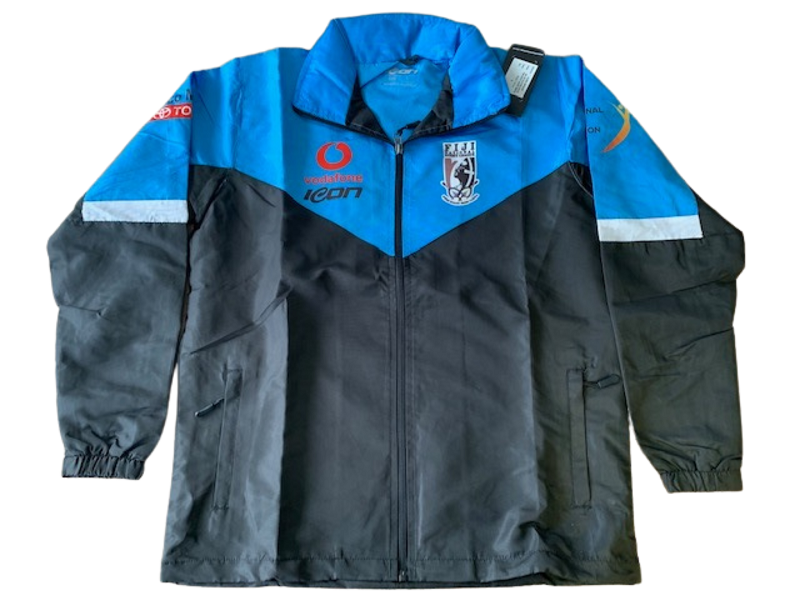 Fiji Rugby League Icon Sports Tracksuit Wet Weather Jacket Ladies Sizes S-3XL