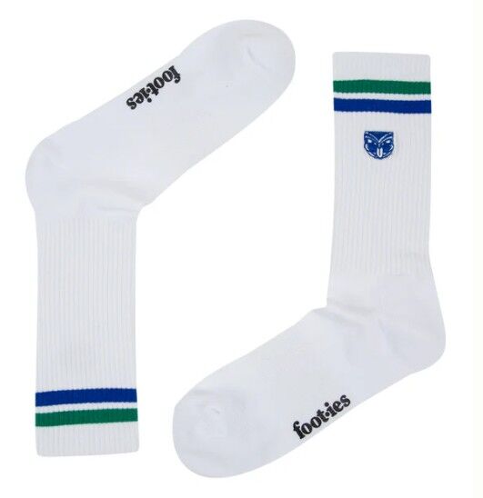 New Zealand Warriors NRL Embroidered Sneaker Socks 2 Pack!