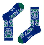 New Zealand Warriors NRL Embroidered Sneaker Socks 2 Pack!