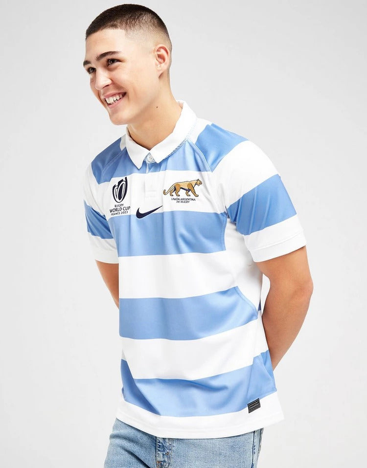 Argentina Rugby 2023 Rugby World Cup Home Pro Jersey Sizes S-3XL!