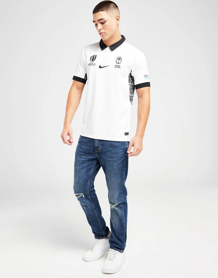 Fiji Rugby 2023 Rugby World Cup Youth Home Pro Jersey Sizes YXS-YXL!