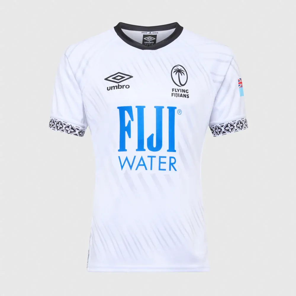 Fiji Rugby Union 2025 Umbro Players Rugby Home Jersey Adults Size S-7XL!