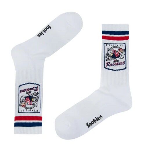 Sydney Roosters NRL Retro Sneaker Socks 2 pack!