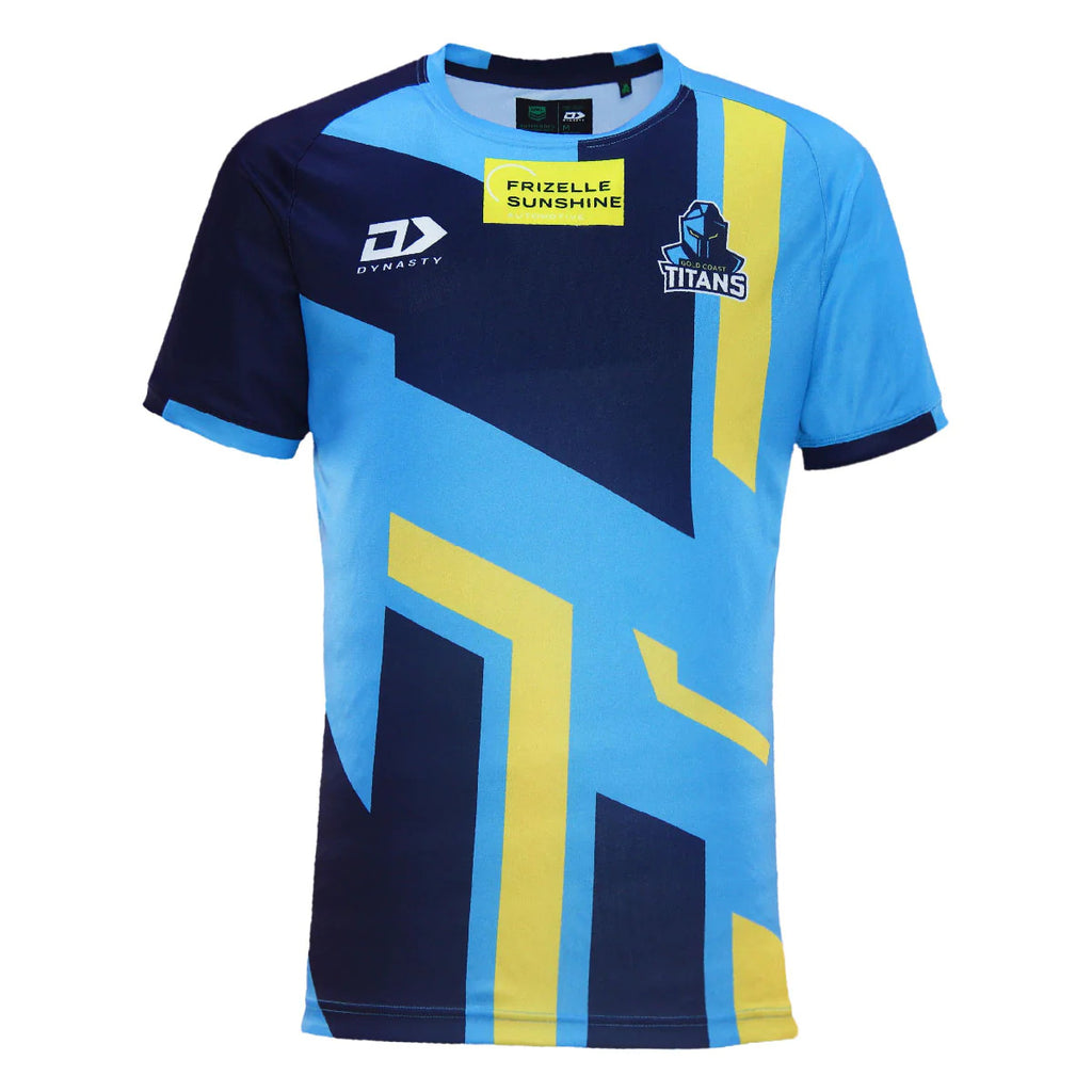 Gold Coast Titans NRL Dynasty Captains Run Tee Shirt Sizes S-3XL! T4