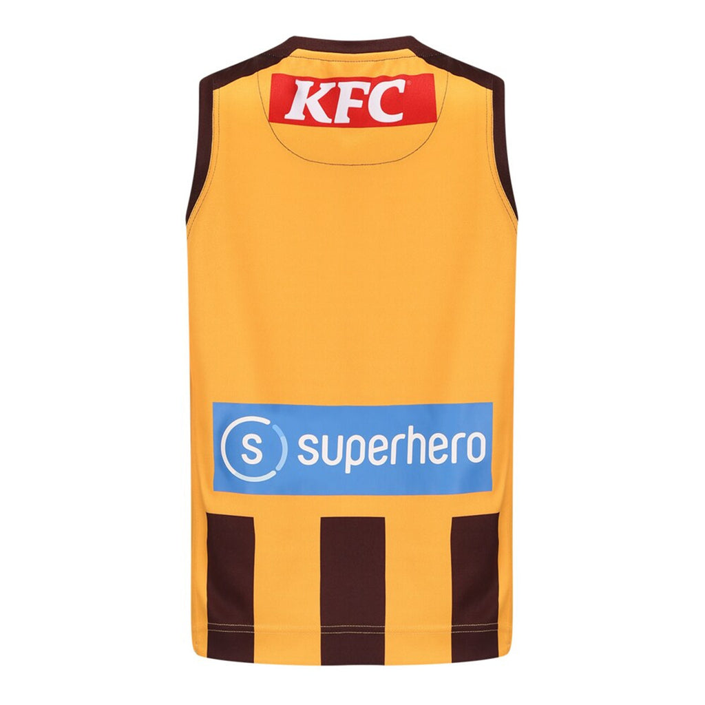 Hawthorn Hawks AFL ISC 2025 Home Guernsey Sizes Kids 6-16!