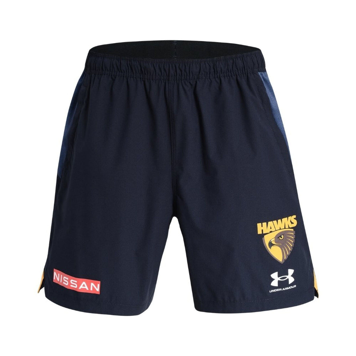 Hawthorn Hawks AFL Under Amor 2026 Players Training Shorts Sizes S-7XL!