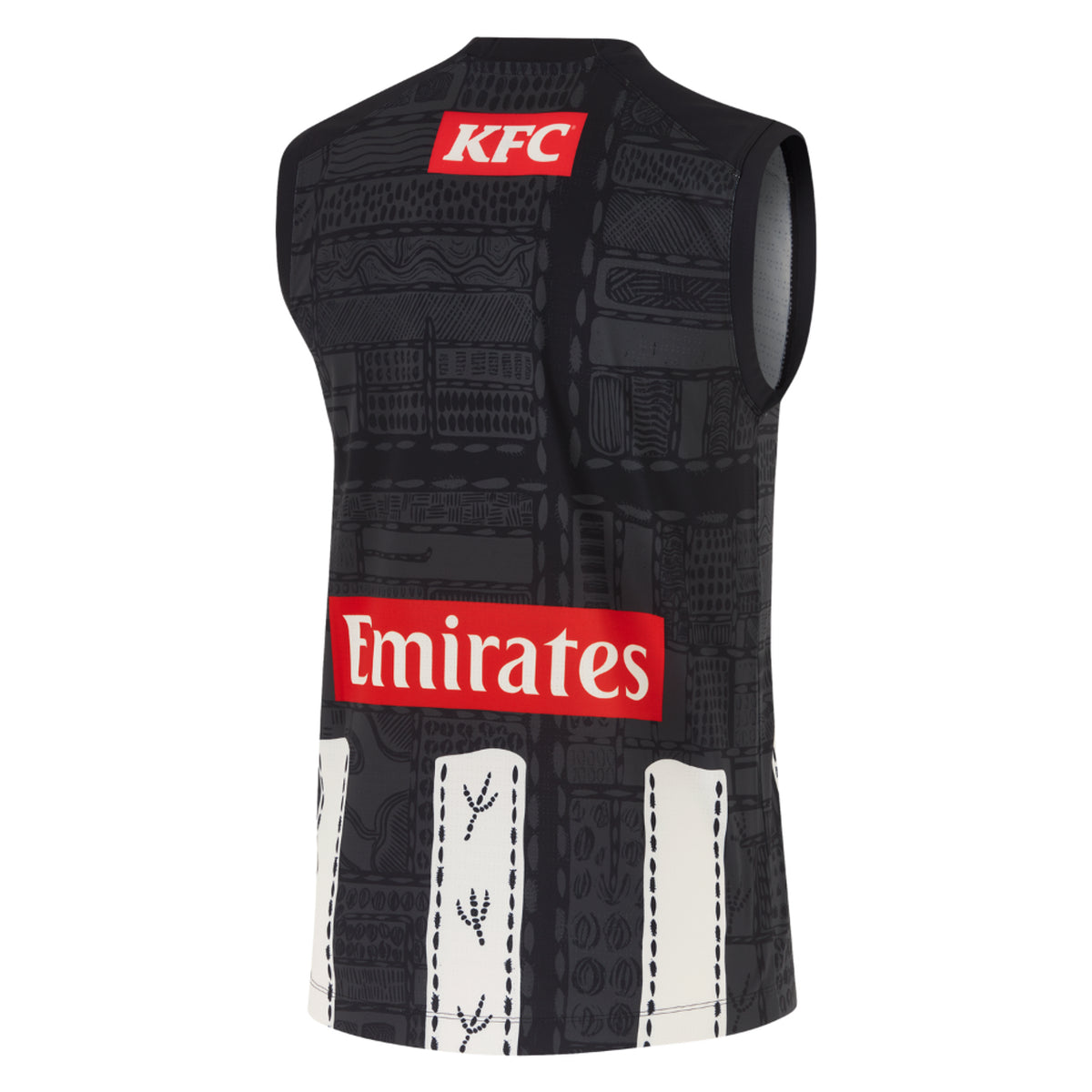 Collingwood Magpies AFL 2025 Indigenous Guernsey Sizes S-4XL!