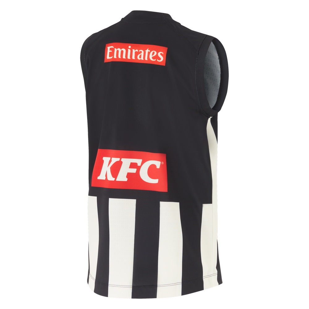 Collingwood Magpies AFL 2025  Home Guernsey Kids Sizes XS-XL!